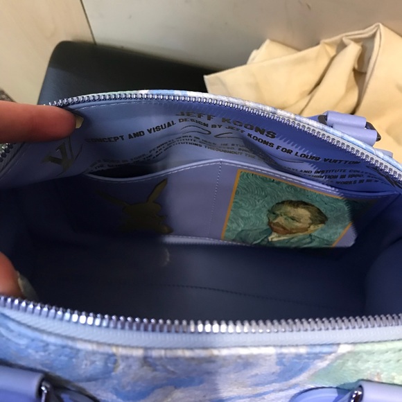FINAL PRICE NEW Louis Vuitton Speedy 30 Van Gogh - Picture 4 of 7